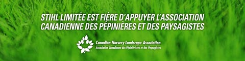 STIHL Limitée est fière d’appuyer l’association canadienne des pépinières et des paysagistes
