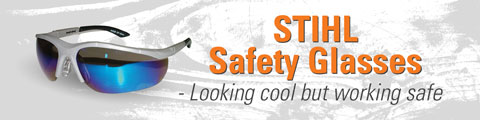 STIHL Safety Glasses - Looking Cool but Working Safe