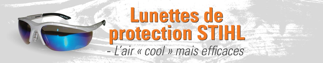 Lunettes de protection STIHL – L’air «&nbsp;cool&nbsp;» mais efficaces