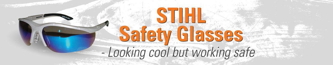 STIHL Safety Glasses - Looking Cool but Working Safe