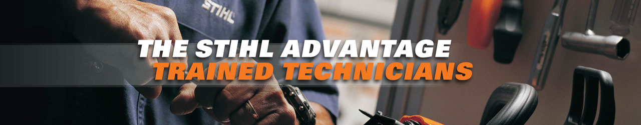 The STIHL Advantage Trained Technicians