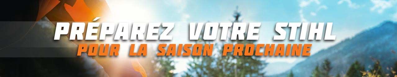 Préparez votre STIHL pour la saison prochaine