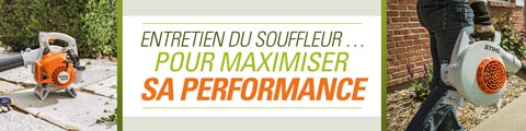 Entretien du souffleur … Pour maximiser sa performance