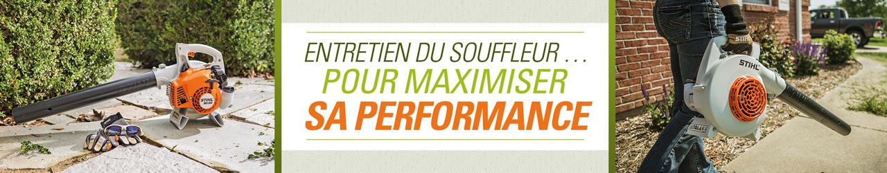 Entretien du souffleur … Pour maximiser sa performance