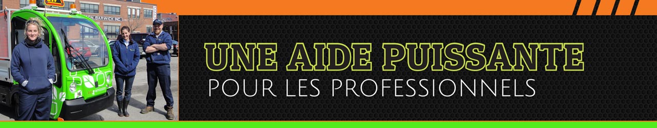 Une aide puissante pour les professionnels