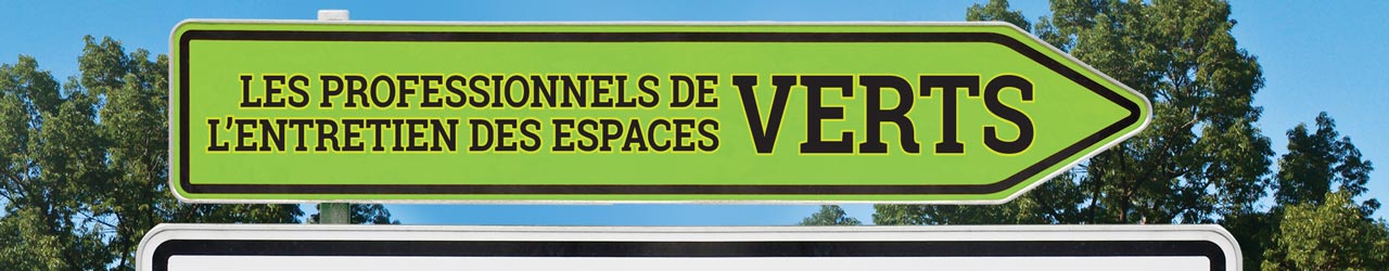 Les professionnels de l’entretien des espaces verts