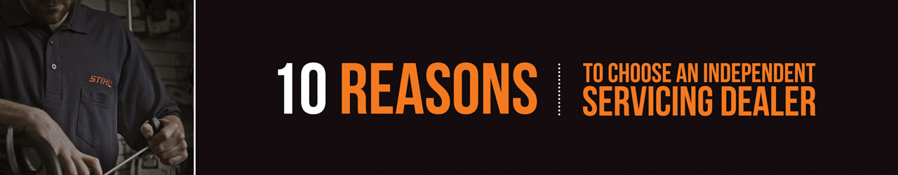 10 Reasons To Choose an Independent Servicing Dealer