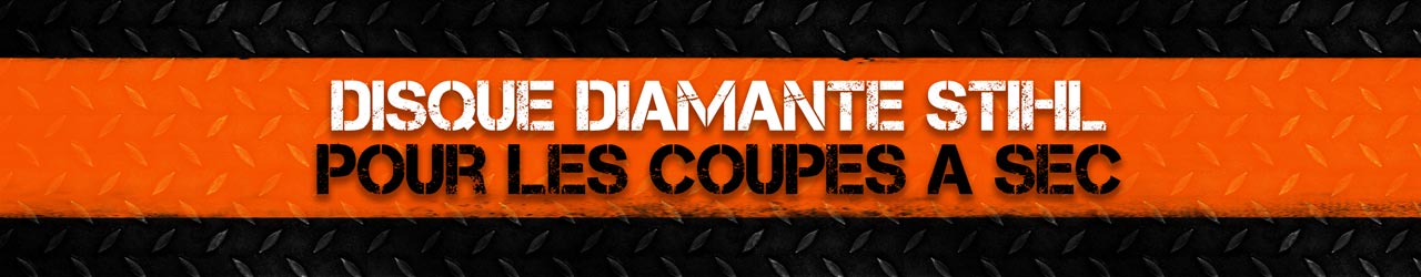 Disque diamanté STIHL pour les coupes a sec