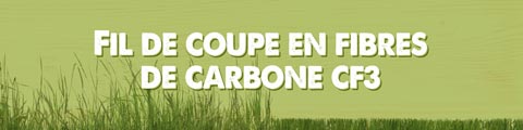 Fil de coupe en fibres de carbone CF3