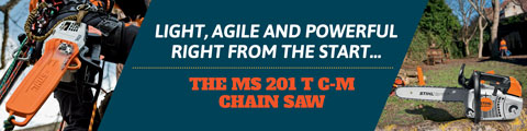 The MS 201 T C-M Chain Saw