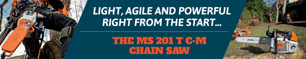 The MS 201 T C-M Chain Saw