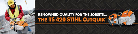 The TS 420 STIHL Cutquik<sup>®</sup>