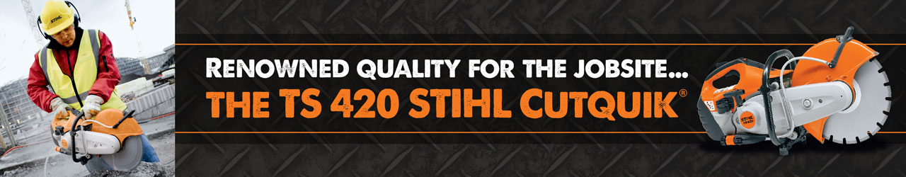 The TS 420 STIHL Cutquik<sup>®</sup>