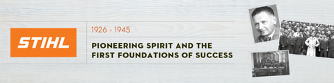 Pioneering spirit and the first foundations of success
