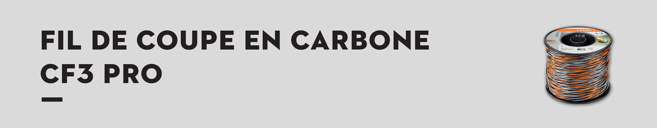 Fil de coupe en carbone CF3 Pro