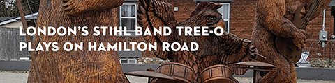 London’s STIHL Band Tree-O Plays on Hamilton Road