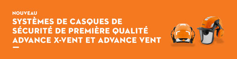 Systèmes de casques de sécurité de première qualité ADVANCE X-Vent et ADVANCE Vent