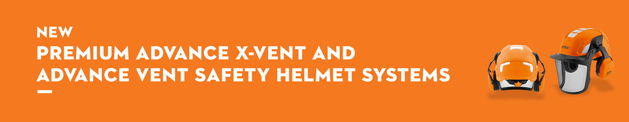 Premium ADVANCE X-Vent and ADVANCE Vent Safety Helmet Systems