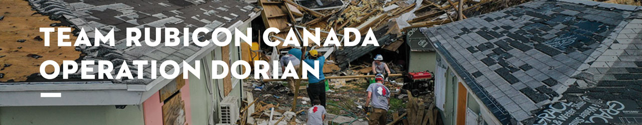 Team Rubicon Canada Operation DORIAN