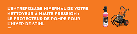 L’entreposage hivernal de votre nettoyeur à haute pression