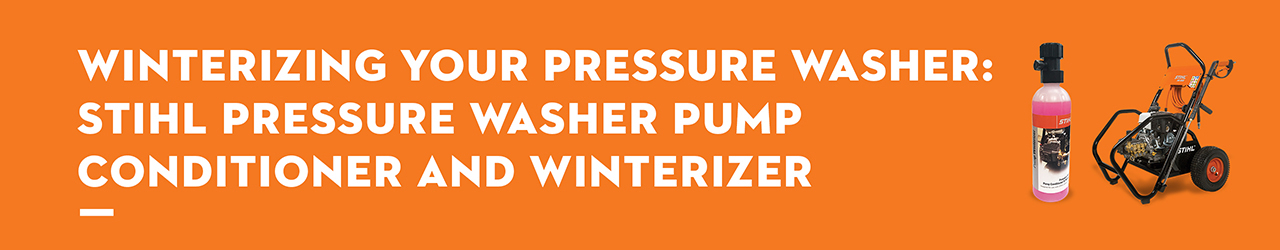 Winterizing Your Pressure Washer