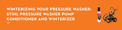 Winterizing Your Pressure Washer