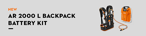 AR 2000 L BACKPACK BATTERY KIT