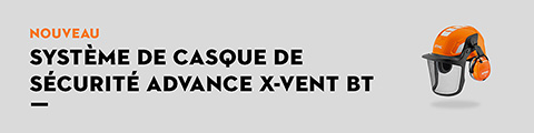 Nouveau Système de Casque de Sécurité Advance X-Vent BT