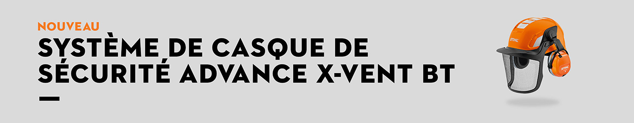 Nouveau Système de Casque de Sécurité Advance X-Vent BT